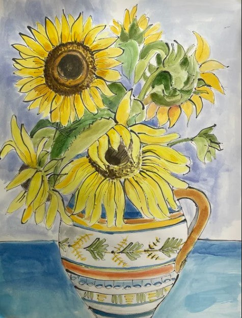 Beginning Watercolor with Nina Muys - (Oct 10) - on Friday