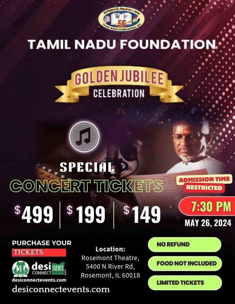 TNF Golden Jubilee Celebration 2024 (Isai Gnani Ilayaraja Concert