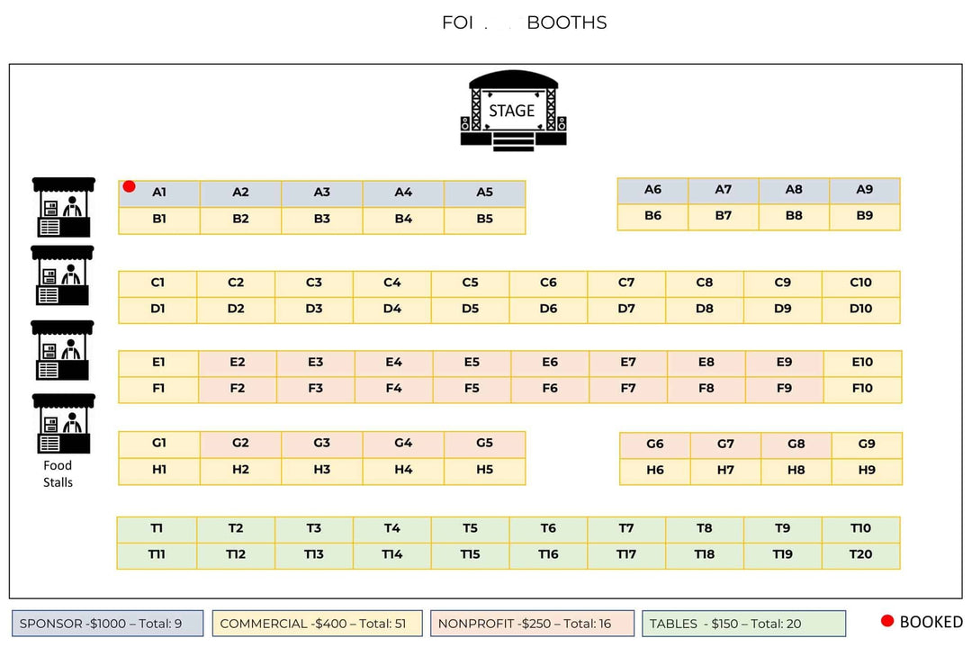 IACA - Purchase Booths
