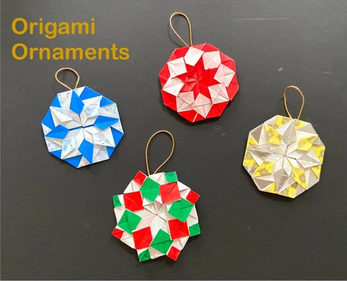 Holiday Origami Ornaments for Adults with Michiko Okuma (Nov 16) - on Sunday