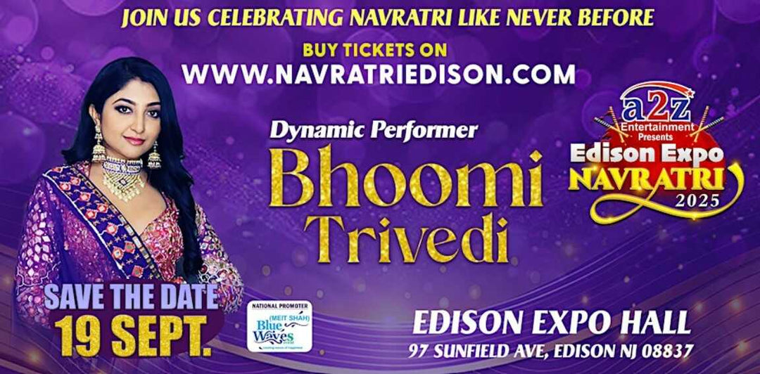 Navratri Festival of New Jersey With Bhoomi Trivedi