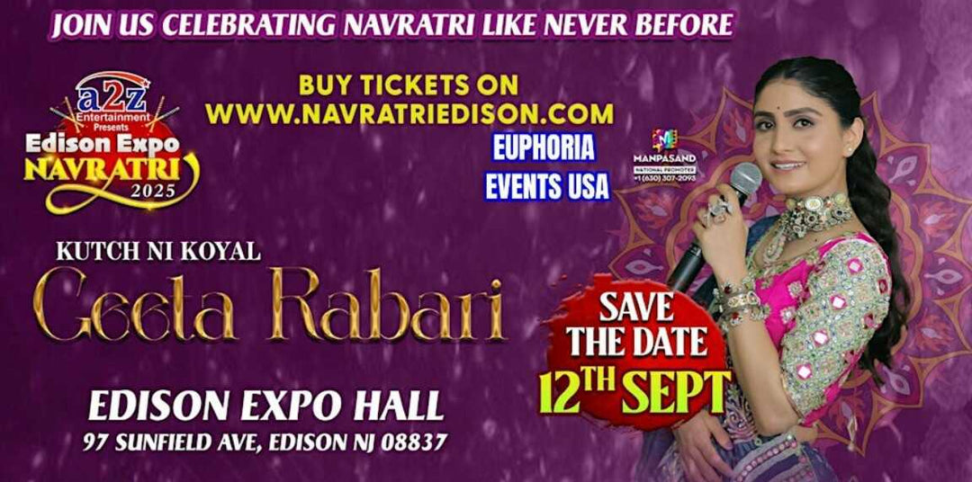 Navratri Festival of New Jersey With Geeta Rabari