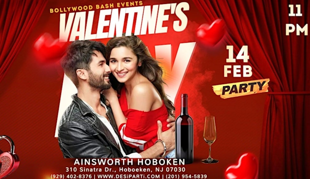 Bollywood Nights Hoboken Valentines Party