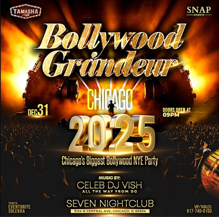 CHICAGO BOLLYWOOD GRANDEUR NYE 2025