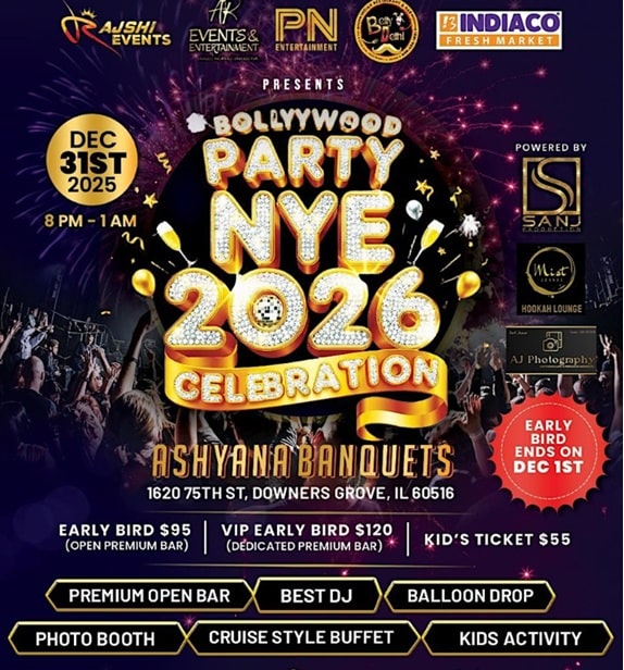 Bollywood NYE Party 2026