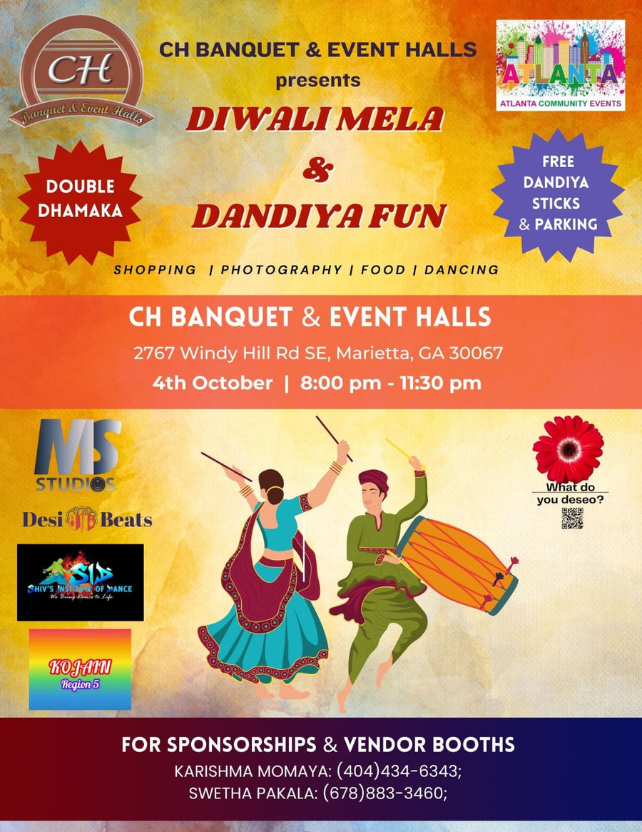 Diwali Mela and Dandiya Fun in Marietta