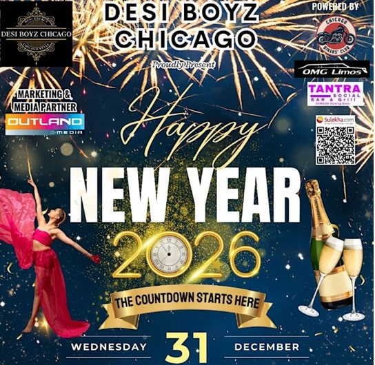 Bollywood New Year Bash Chicago