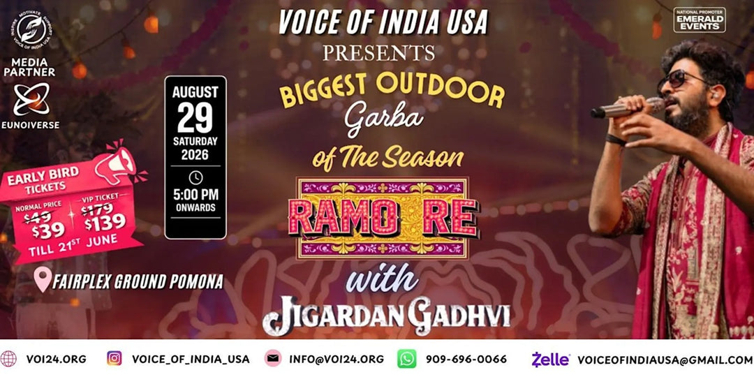 Garba Festival with Jigardan Gadhvi!