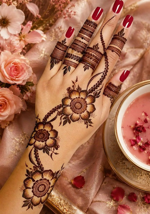 Sip & Henna: Pink Chai & Henna Night