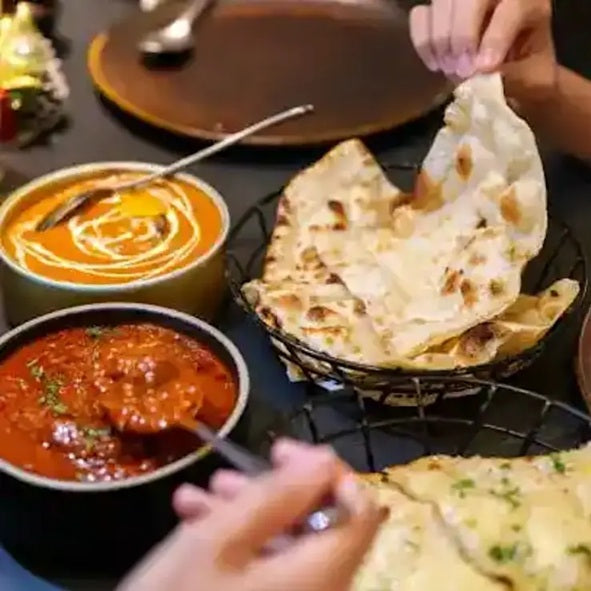Indian Cuisine: Butter Chicken and Naan