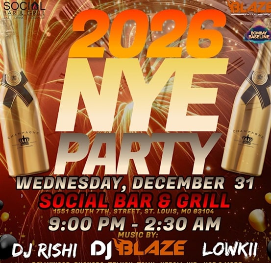 NEW YEAR EVE BOLLYWOOD PARTY 2026