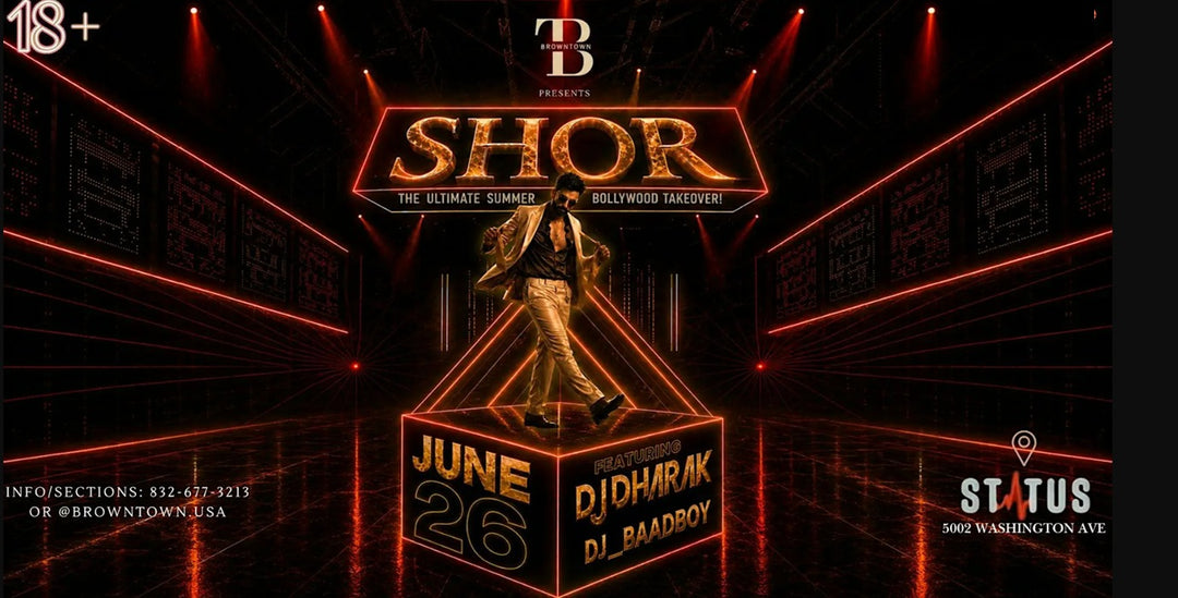 Bollywood Night: SHOR by BrownTown