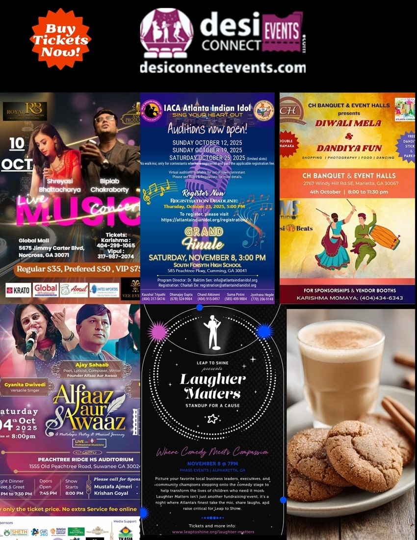 Desi Events in USA Concerts, Music, Dance, Comedy Show