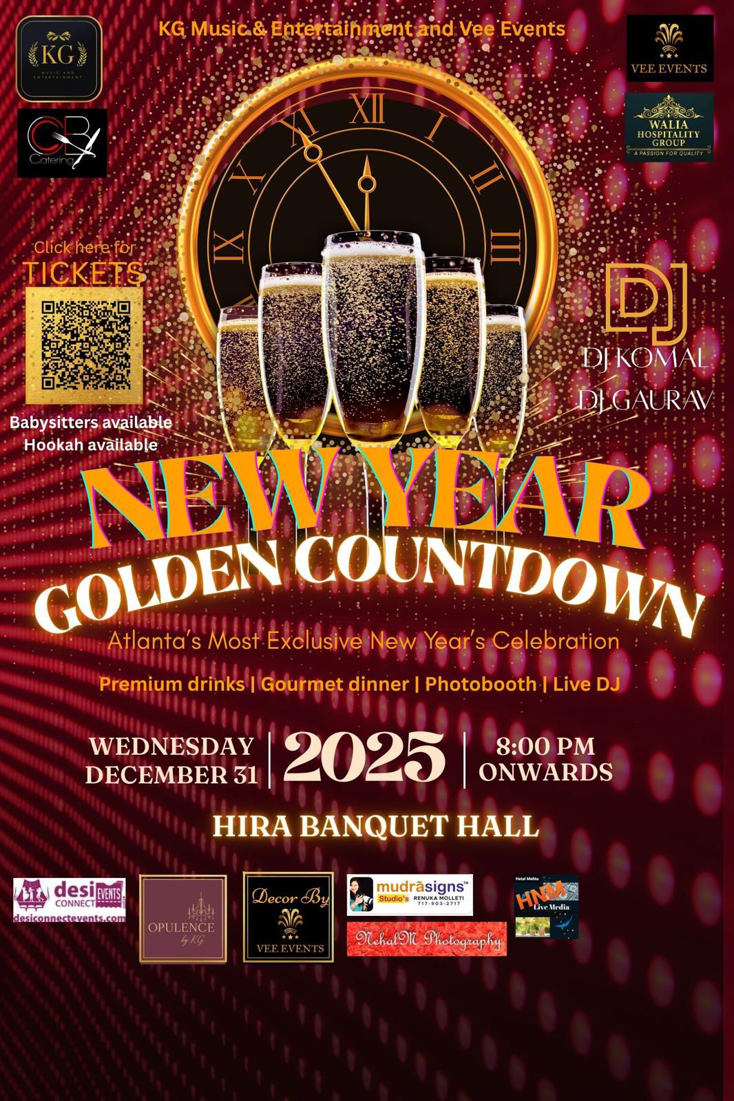 The Golden Countdown - NYE 2026