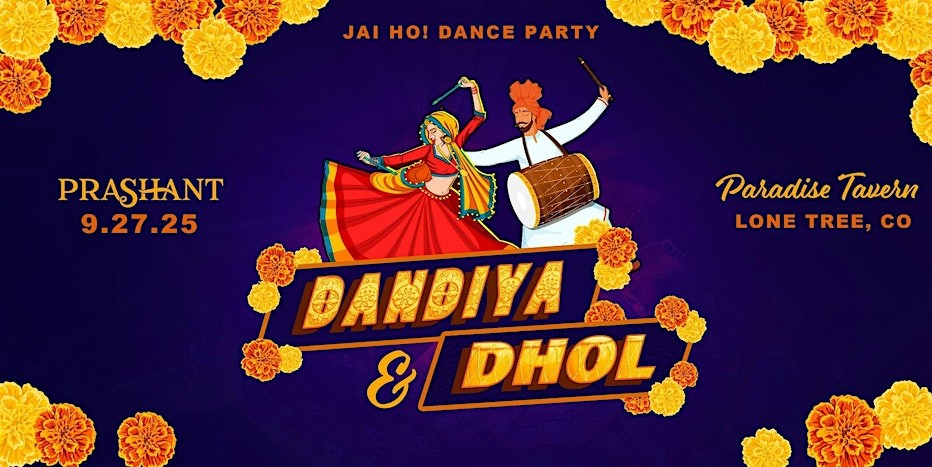 Dandiya and Dhol Bollywood Party