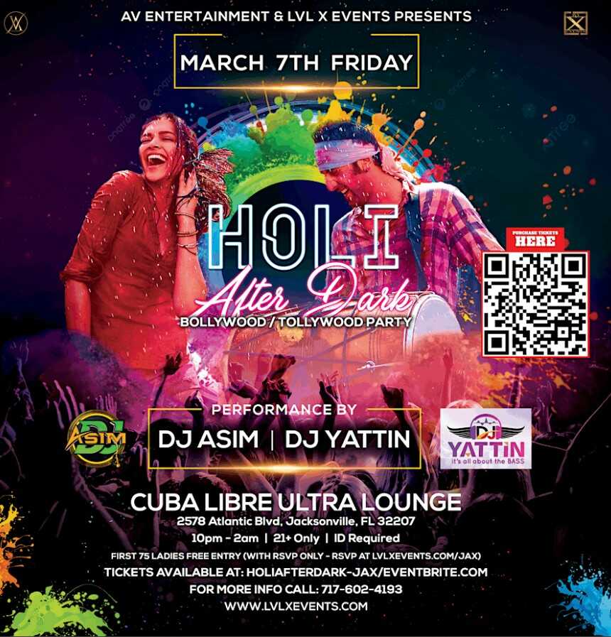 Holi After Dark Jacksonville