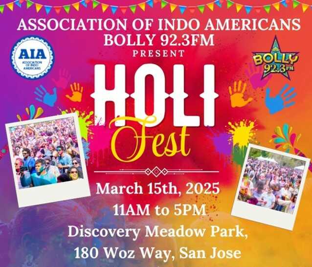 Holi Fest San Jose 2025