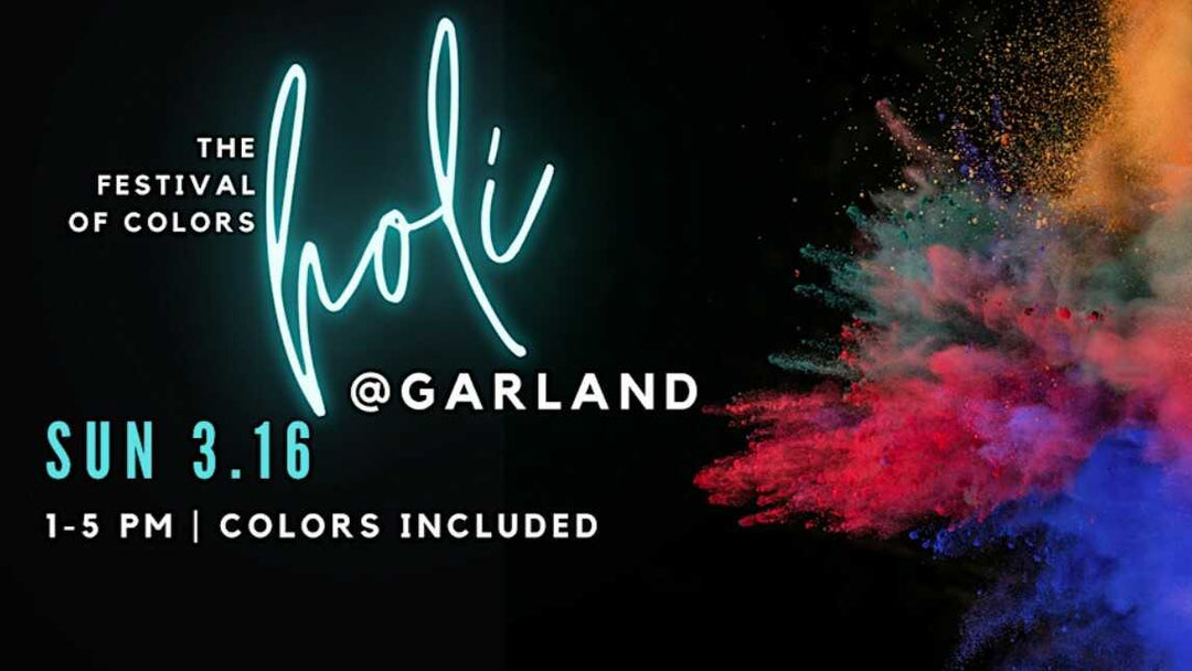 Holi at Garland