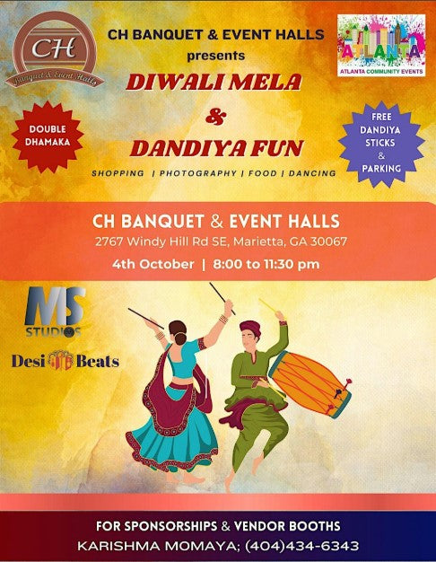 Diwali Mela and Dandiya Fun in Marietta