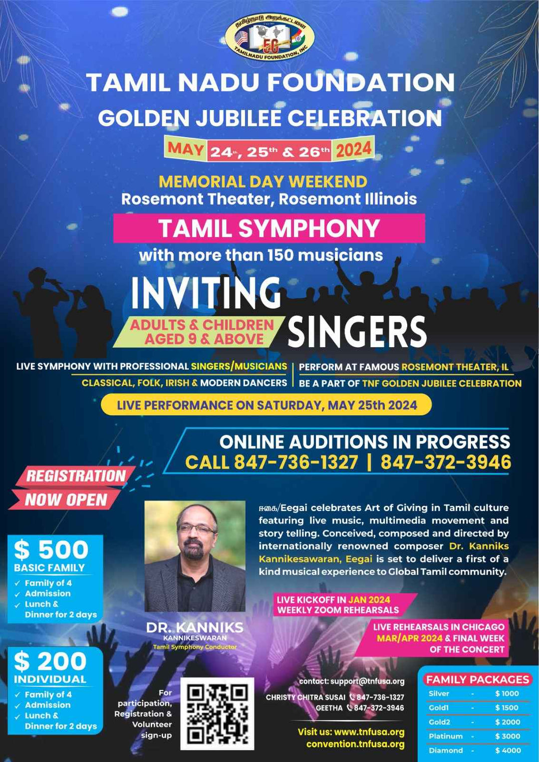 TNF Golden Jubilee Tamil Symphony