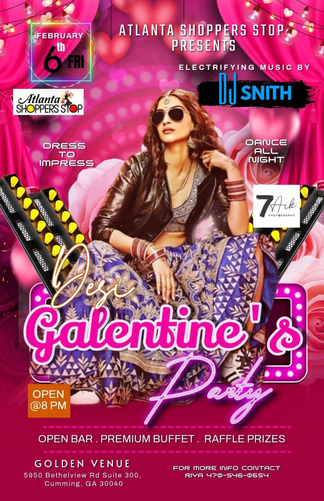 Most Glamours Galentine's Party - Bollywood Tollywood - Atlanta Shoppers Stop