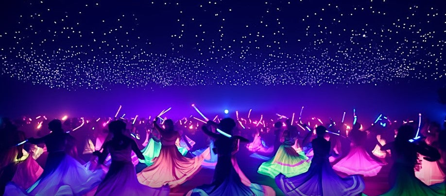 Glow in the Dark Garba
