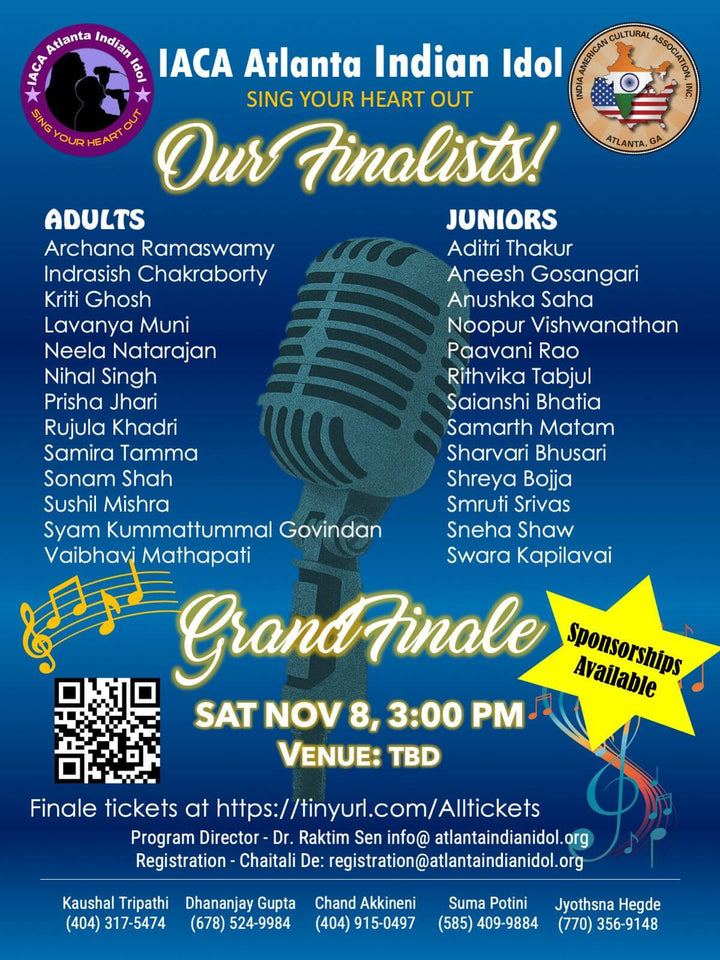 Grand Finale - IACA Atlanta Indian Idol