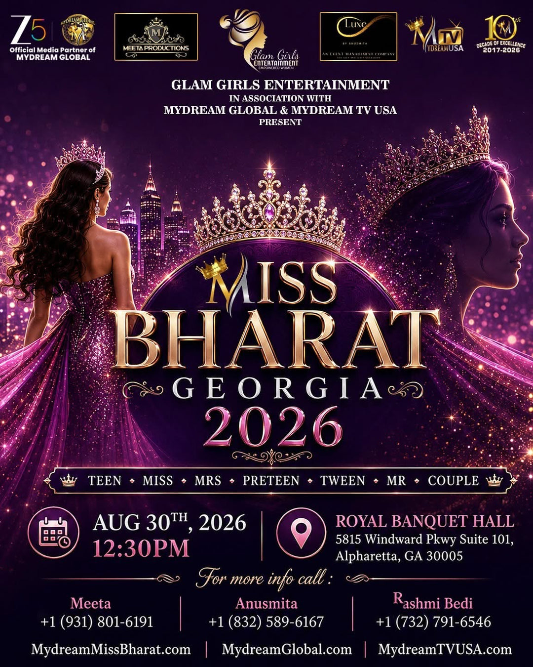 MISS BHARAT GEORGIA 2026