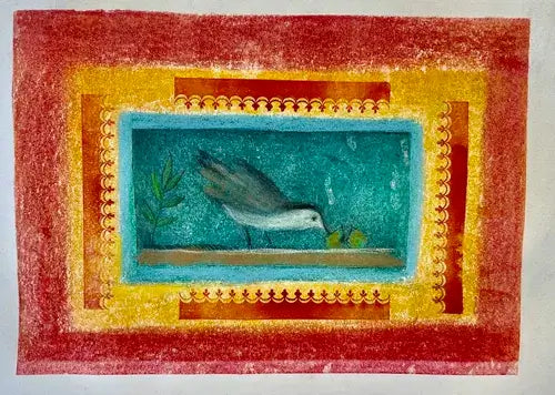 Printmaking with Recycled Materials with Nina Muys - 2 Sessions (Jan 9th, 10th) - on Friday, Saturday