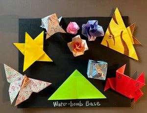 Sip and Fold 1-Hour Origami Crash Part 2: Waterbomb Base (Nov 13) - on Friday