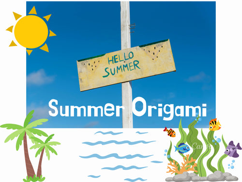 Sip and Fold Summer Origami with Naoko Kamioka (July 24) - on Friday
