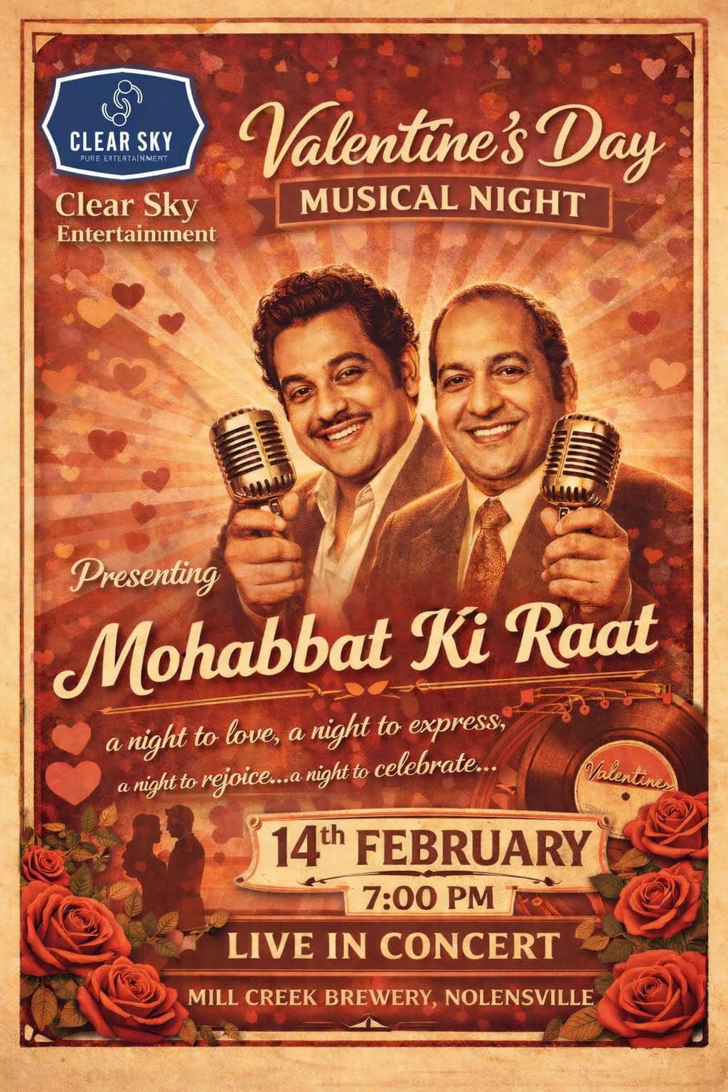 Valentine's Day Musical Night