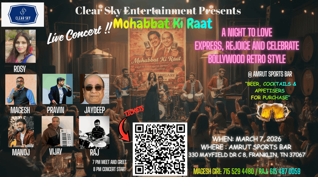 Valentine's Day Bollywood Retro Musical Night