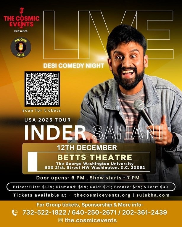 Inder Sahani Stand-Up Comedy Live 2025
