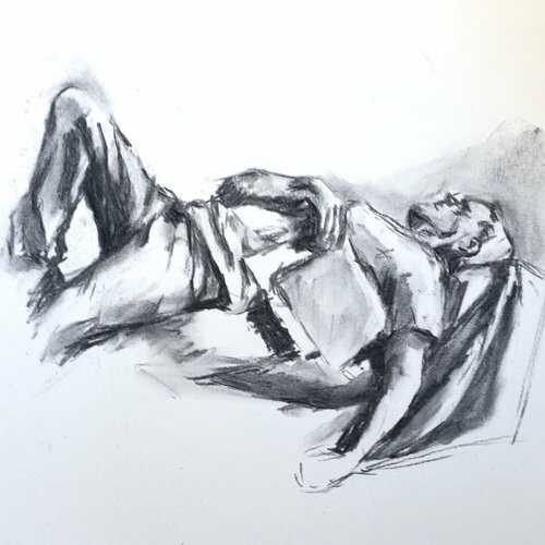 Clothed Figure Drawing with a Live Model with William Demaria - Weekly - (4 Sessions) - (Sep 3 - Sep 24) - on Wednesdays