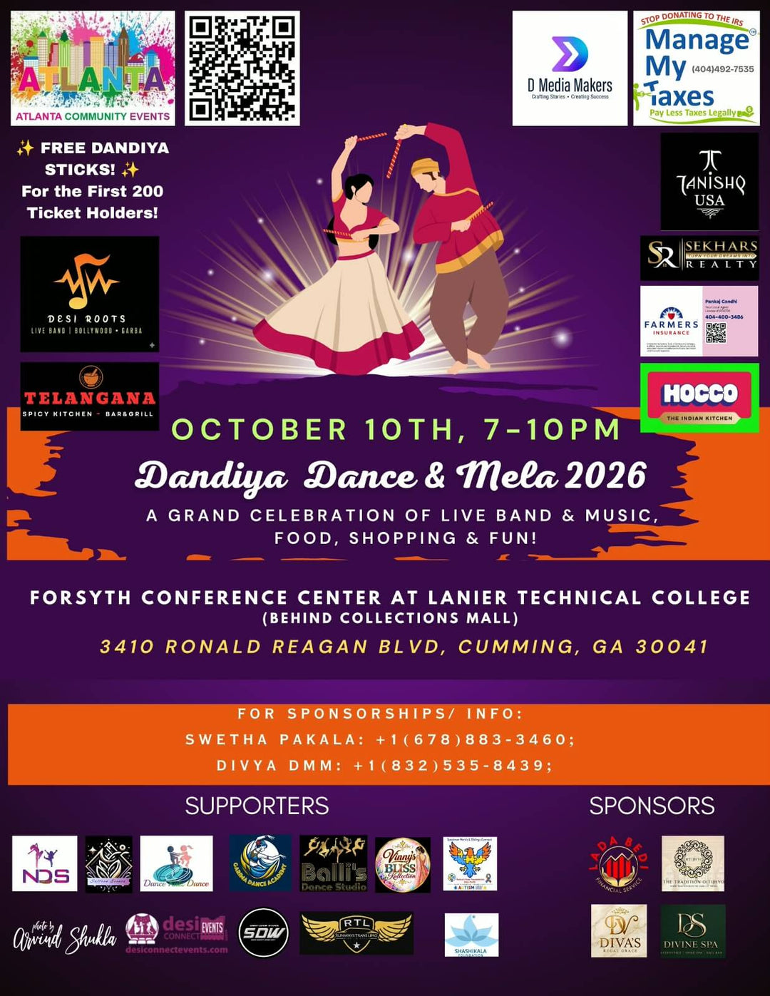 Dandiya Dance & Mela 2026