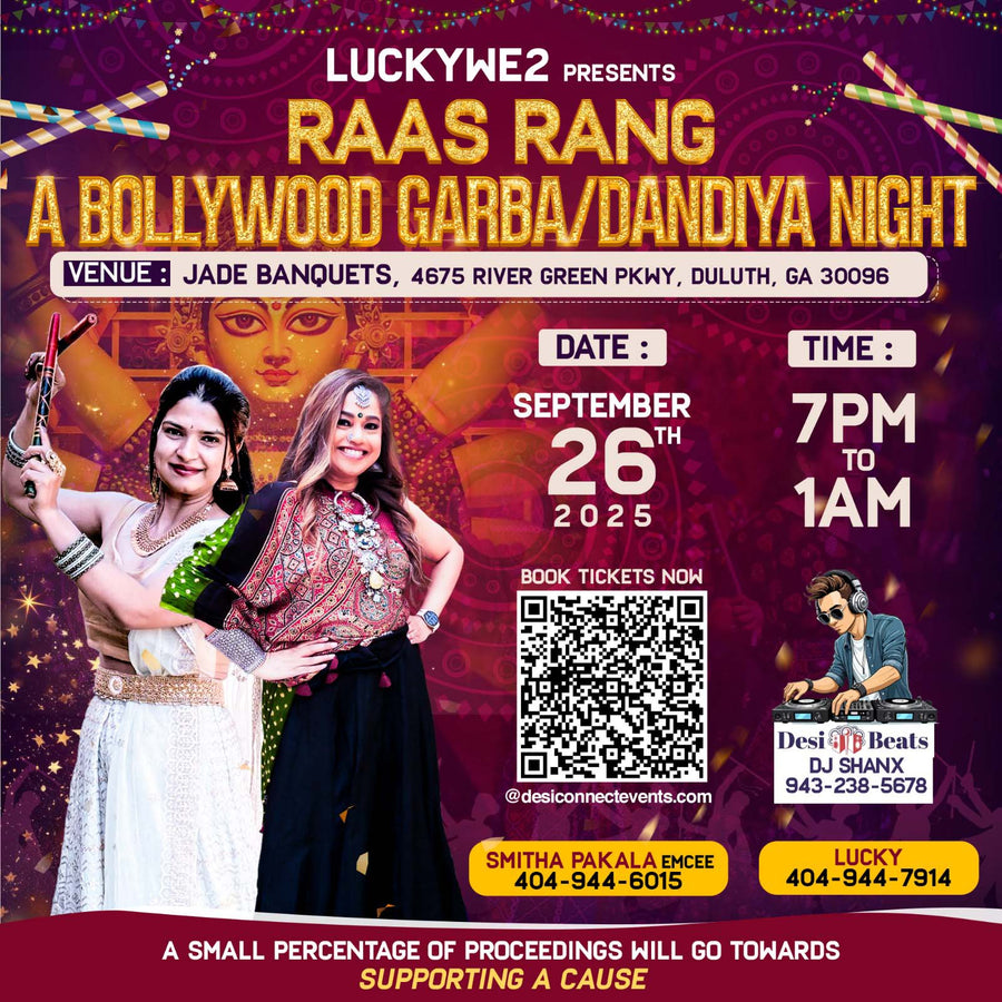 Raas Rang A Bollywood Garba & Dandiya Night