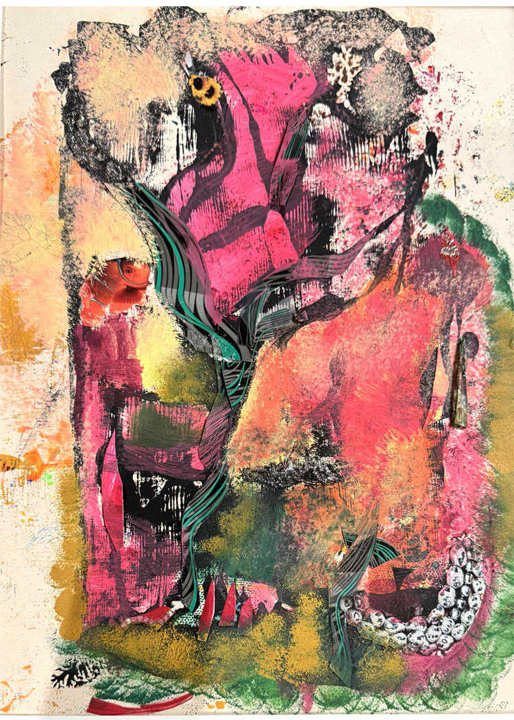 Monoprint with Sarah Bazmehri (July 20)