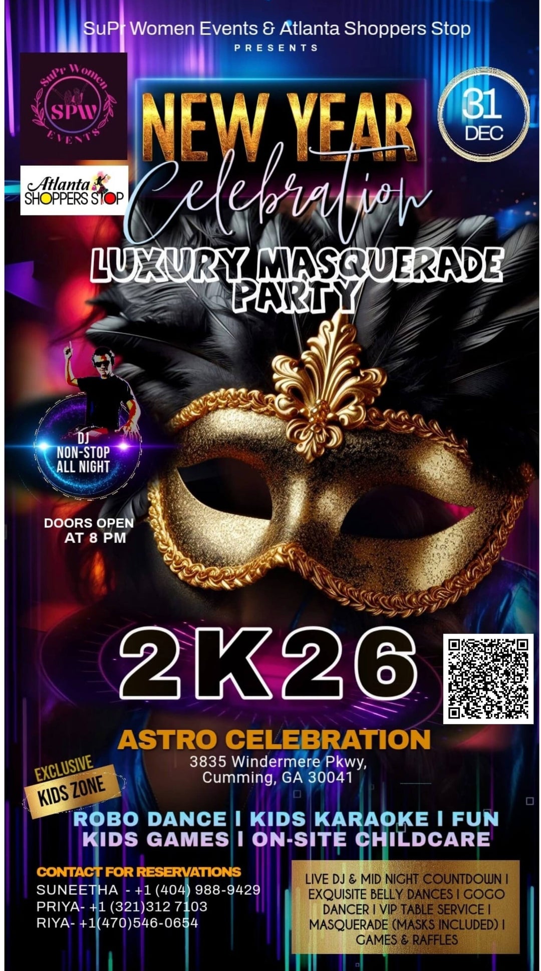 2026 New Year’s Eve – Ultra-Luxury Masquerade
