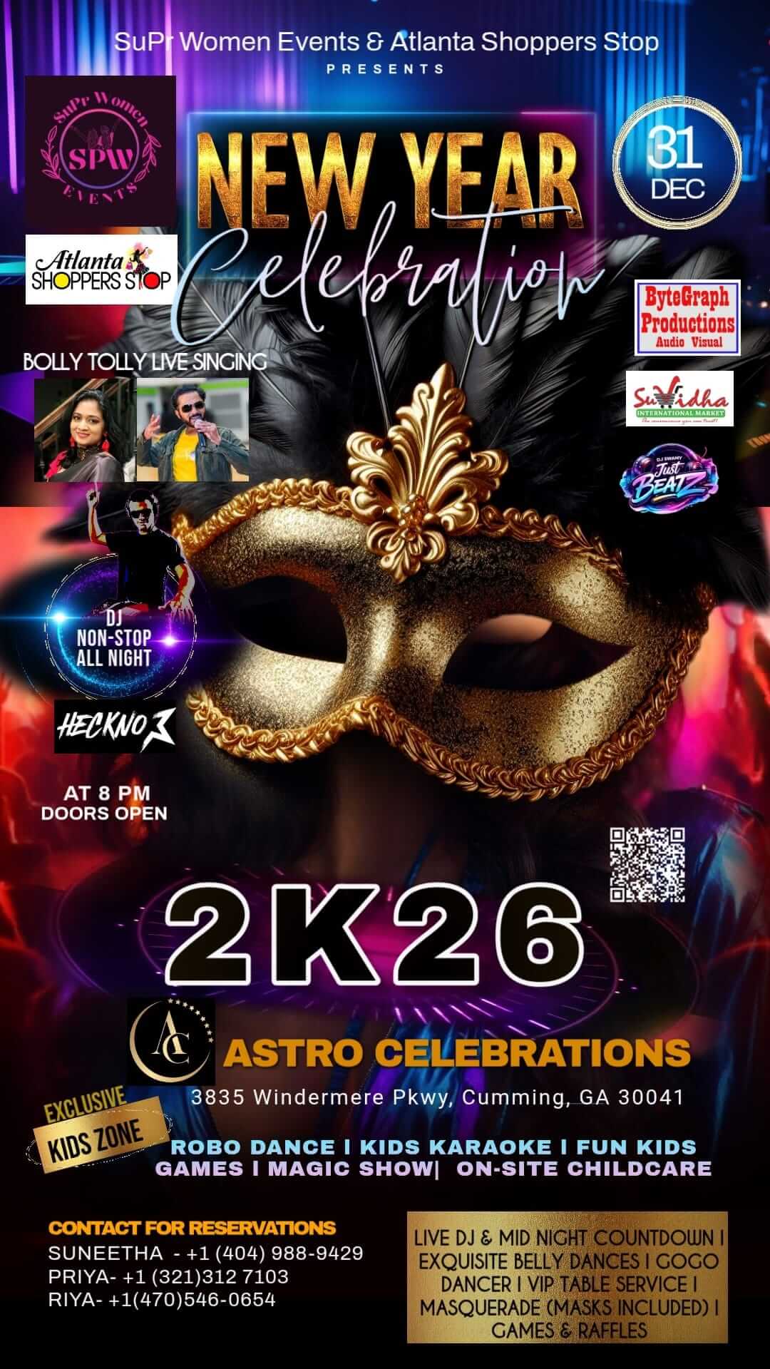 2026 New Year’s Eve – Ultra-Luxury Masquerade